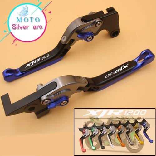 For Yamaha XJR1200 XJR 1200 1995 - 1998 1997 1996 CNC Motorcycle Folding Extendable High-quality Adjustable Clutch Brake Levers