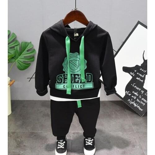 Boys Clothes Autumn Children Clothing Sets Costumes For Kids Clothes Set Toddler Hoodie+Pant 2pcs Sport Suits Wear 2-6Year