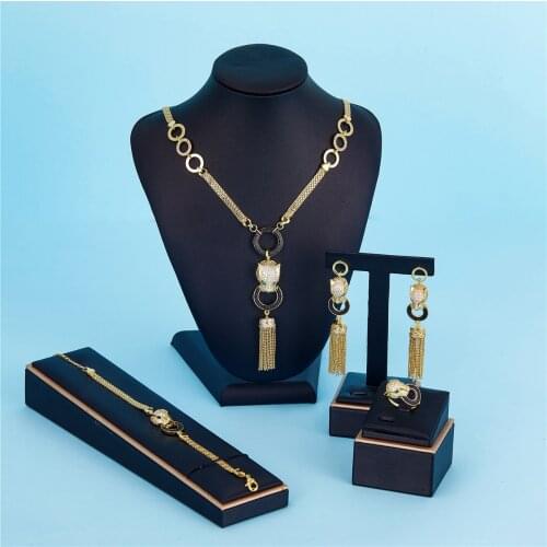 2020 SEP summer new design jewelry set for women fashion jewelry set copper high quality jewelry set