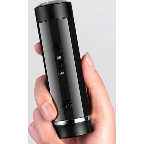 Multifunctional Rechargeable Lighter with Razor Safety Lock Creative Double Arc Personality Windproof Boyfriend Gift Men Gift