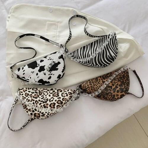 Fashion Exquisite Shopping Bag Portable Women Shoulder Bag Travel Handbags Animal Pattern Leather Tote Purse