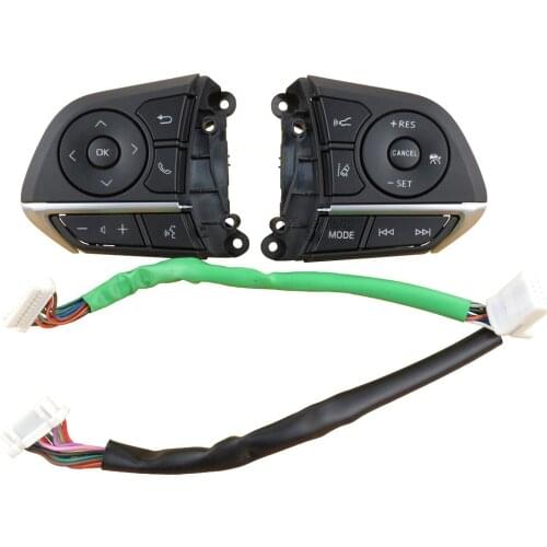 84250-06850-C0 New Seering Wheel Control Switch 84250-06850 For Toyota Camry Hybrid XLE 2018 XSE 2018 XLE 2018 TRD Sport