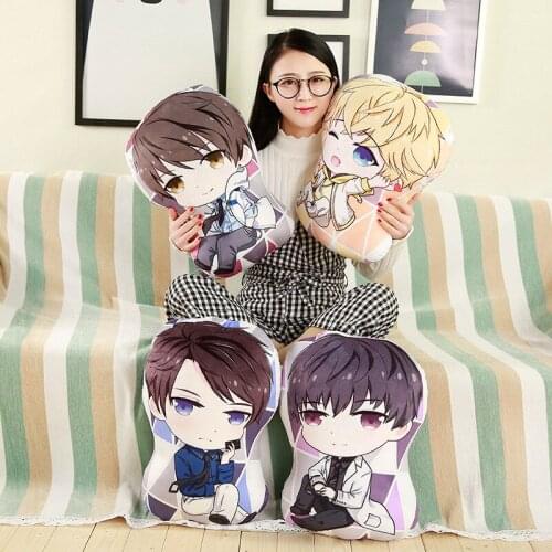 Love and Producer pillow toys Gavin Lucien Kilo Victor stuffed plush doll double sided case cosplay 50cm for gift