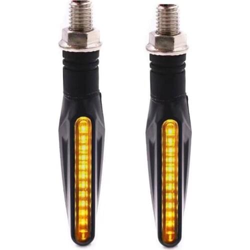 2 Pieces Turn Signal Lights Rear Brake Lights Daytime Running Lights Width Lamps