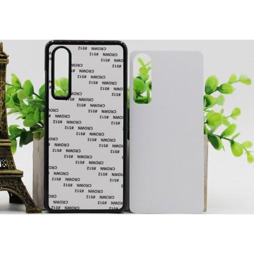 Wtsfwf DIY 2D Sublimation hard PC Blank Case for Huawei P30 With Aluminum Inserts 10pcs/lot