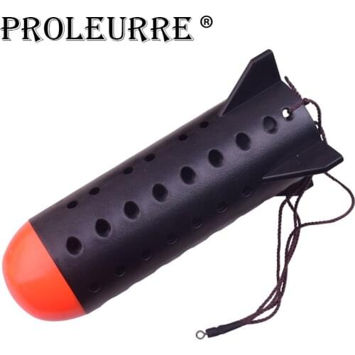 1Pcs Carp fishing Feeder Rockets bait thrower Gear pit organ Pellet Holder Lure Tools Sea pole dedicated play nest device