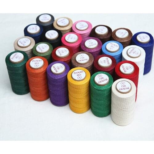 260 Meters 1MM 150D Wax Thread Cotton Cord String Strap Leather Handcraft DIY Sewing Thread