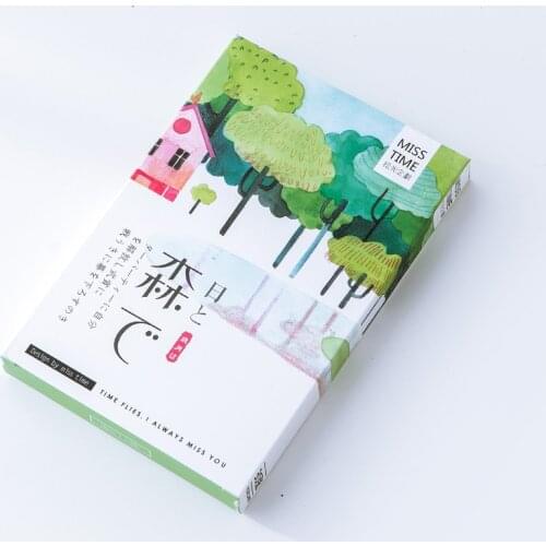 30 Pcs/LOT Forest Postcard /Greeting Card/Wish Card/Christmas and New Year gifts