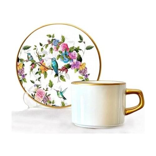 Asaf Tea Cup Set 12 Pieces Birdy