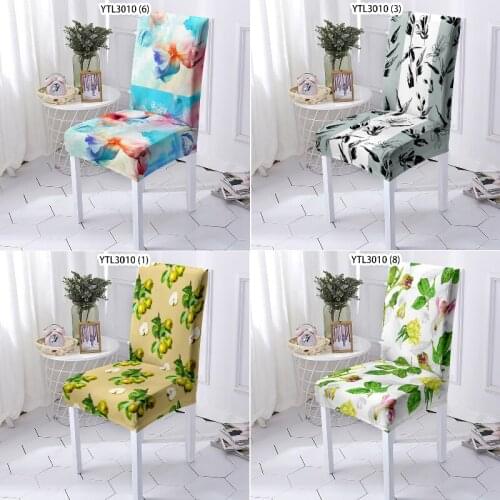 3D flowers office chair chair covers spandex dinning chair cover bench cover chair cover wedding recliner cover pink chair home