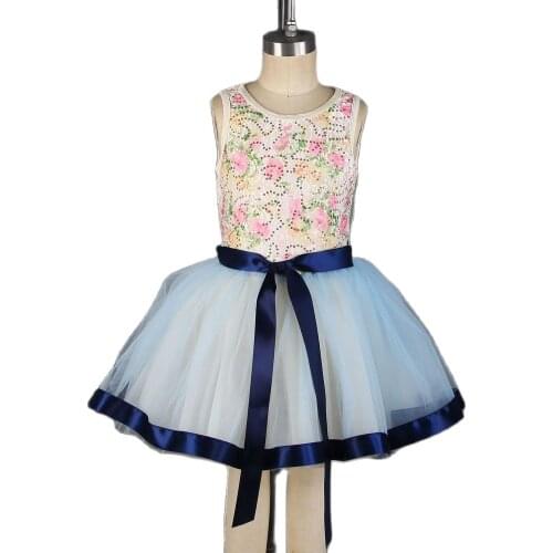 Childrens Ballet Costume Puffy Ballerina Leotard Dress Tutu Skirt Girl Kids Performance Dance Wear 21009