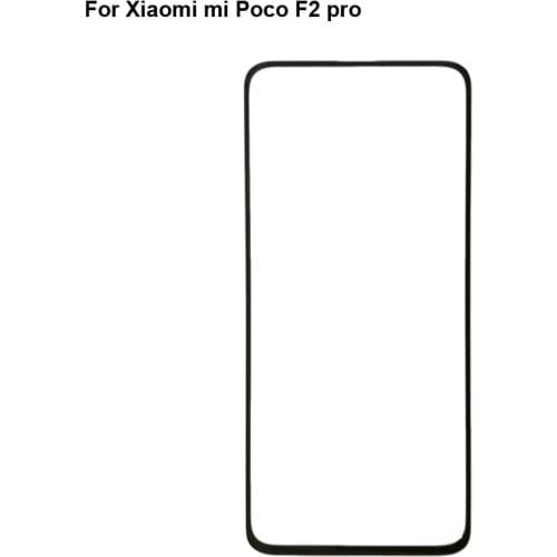 1PC For Xiaomi mi Poco F2 pro Touch Screen Digitizer TouchScreen Glass panel For Xiaomi mi Poco F 2 pro Without Flex Cable Parts