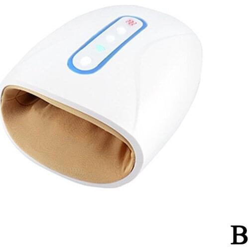 Electric Hand Therapy Massager Smart Device For Palm Finger Relax Point Pressure Therapy Relief Pain Heat Massage Massager E7Q8