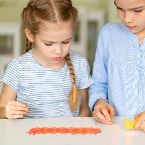 Fidget Sensory Toys Dinosaur Stretchy String Calming Luminous Toy For Adults Girl Children Sensory Antistress Relief Friendly