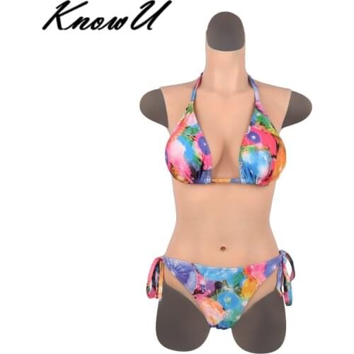 KnowU Crossdresser Bodysuit Zentai Suit Transgender Pussy акладная грудь yapay vajina искусственная вагина pechos silicona