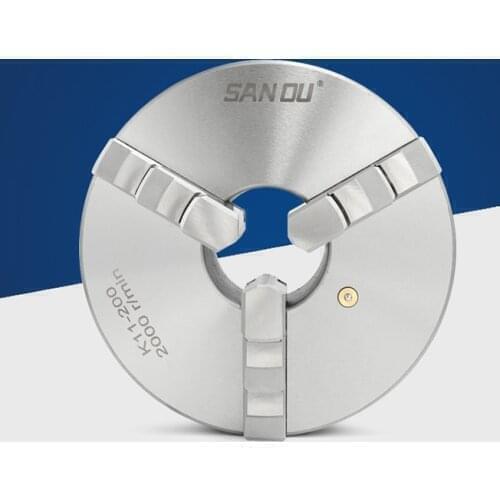 SAN OU K11- 80/K11- 100/K11- 125 3 Jaw Lathe Chuck 80mm/100mm/125mm/ a Wrench, 3 Screws / a Positive Claw and a Reverse Claw