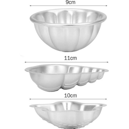 Q1QD 1Set Professional Aluminum Alloy 3D Bath Bomb Mold Set Crafting Metal Mould DIY Tools