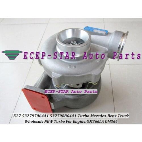 K27 6441 53279706441 53279886441 A3660960899 Turbo Turbocharger Turbine For Mecedes Benz Truck OM366LA OM366