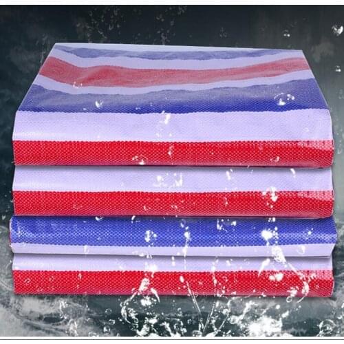 Tewango Three Colors Rainproof Cloth Outdoor PE Tarpaulin Garden Carpot Truck Polychrome Cloth Canopy Courtyard Protect Awnings