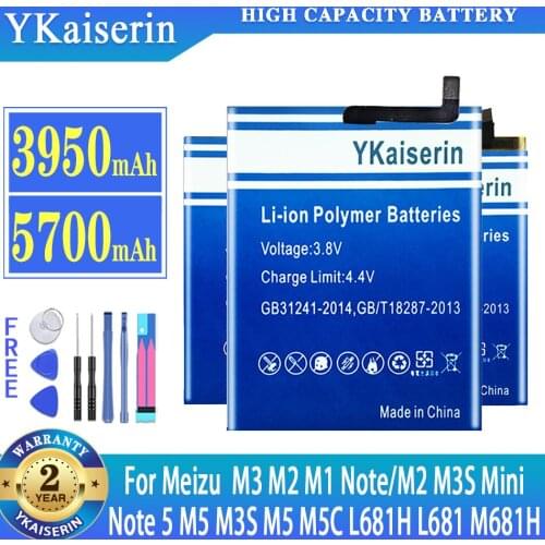 YKaiserin Meizu M2 Mini Phone Batteries China