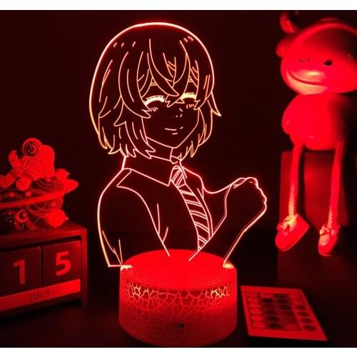 3D LED Lamp Tokyo Revengers Night Light Hinata Figure For Child Bedroom Decoration Night Light Birthday Gift Room Table Lamp