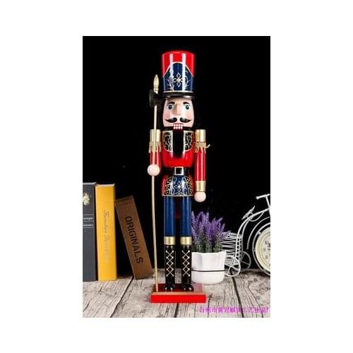 [60CM] large manufacturers selling the Nutcracker puppet soldier King musicians lucky talisman ornaments