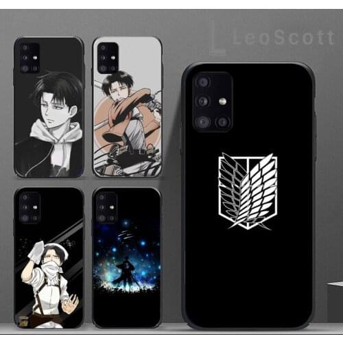Anime attack on Titan Phone Case For Samsung A40 A31 A50 A51 A71 A20E A20S S8 S9 S10 S20 Plus note 20 ultra