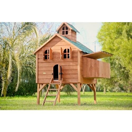 Mandu Wooden Chicken Coop (Maksimum16 Chicken), Rodent Cage, Egg Incubator, Cages and Ladders, chicken Accessory