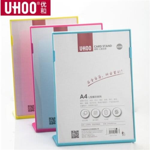 Fashion A4 table billboard desktop price menu vertical desk card conference card 6250