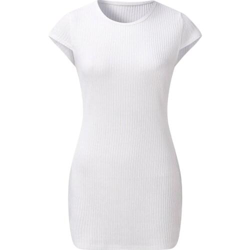 2021 Europe and the United States new solid color pit strip tight-fitting sexy hip dress summer dress plus size dress