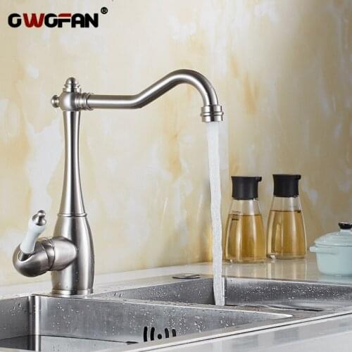 Bathroom Water Tap Basin Crane for Both Bath and Kitchen Bathroom Faucet Single Handle Kitchen Sink Faucet Mixer Tap N22-079