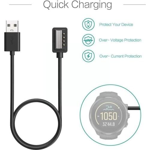 Charger For Suunto Spartan Sport Wrist Ultra For Suunto Usb D5 Charging Baro Cradle Watch To Dock Apply 9 Cable
