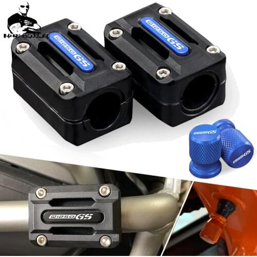 Engine Guard Protection Bumper For BMW R 1250 GS/HP R1250GS ADV GSA 1250 Adventure LC 2018 2019 2021 Wheel Tire Valve caps Cover