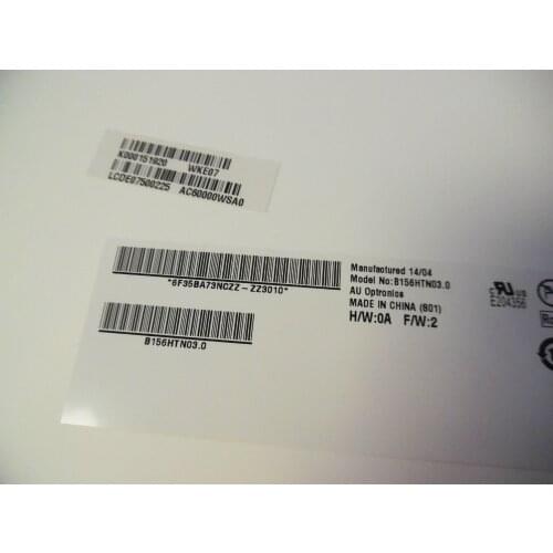 LCD Screen 15.6" Laptop FHD 1920X1080 Glossy B156HTN03.0 Panel Full HD 30 Pins LED Display Matrix New