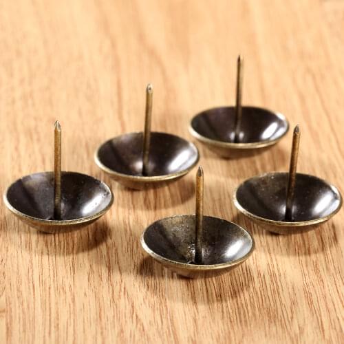 1pc Iron 3cm Upholstery Nail Jewelry Chest Gift Wine Case Wooden Box Sofa Shoes Decorative Tack Stud Pushpin Doornail