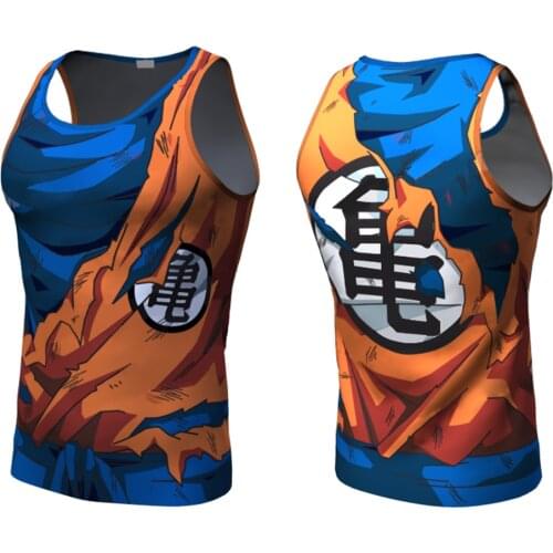2020 Anime Cool vest summer New style Fashion Mens 3d Vest Character clothing Printed Unisex Tank tops