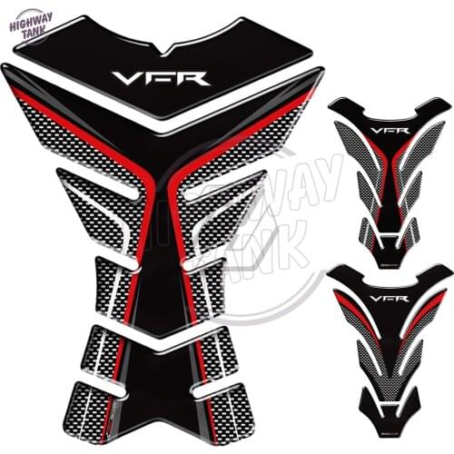 3D Motorcycle Tank Pad Protector Decal Stickers Case for Honda VFR 800 800F 800X 1200 1200F 1200X 400 Tank