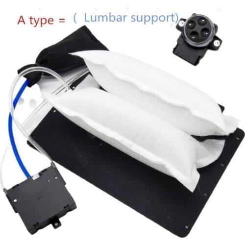 4 way car cushion seat lumbar back support high pressure electric pneumatic airbag Seat massage for 12 v interior seat styling
