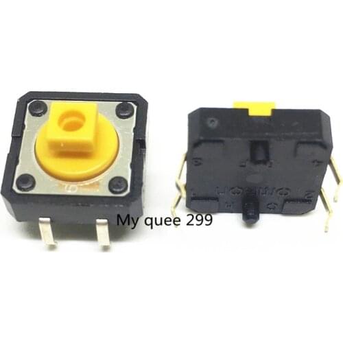 Free Shipping 100pcs/lot B3F-4055 12x12x7.3 mm OMRON Tactile Switches Push Button Tact Switch 12*12*7.3 mm