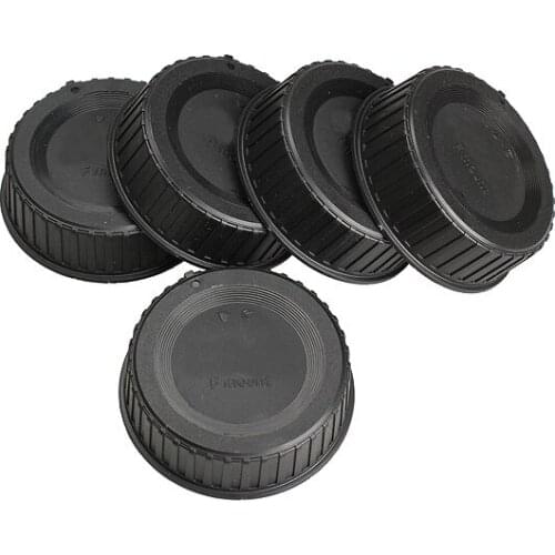 5Pcs/lot Black High Quality Rear Lens Cap Cover For All Nikon AF, AF-S, SLR, DSLR Cameras Dust Camera Lens Protection Cap New