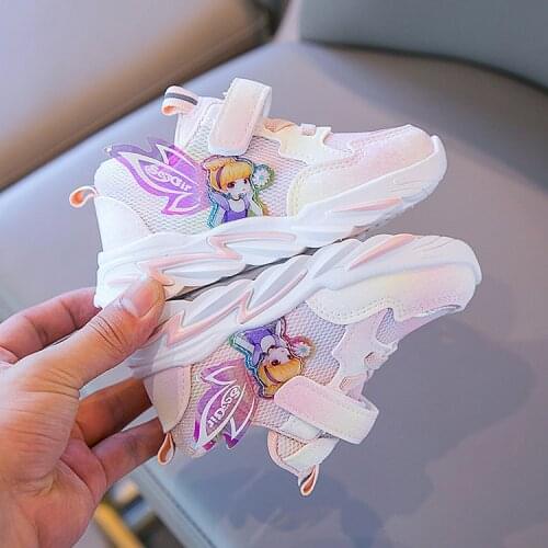 Autumn Kids Sport Sneakers Baby Girls Mesh Running Shoes Children Chunky Sneakers Boys Blue Trainers Toddler Girl Sneakers