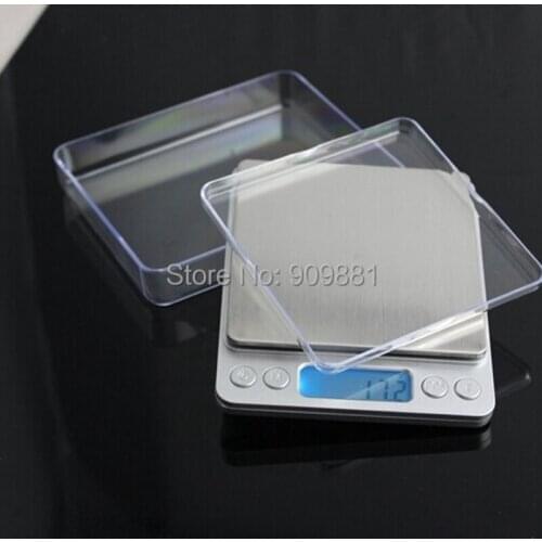 1kg 0.1g Mini Food Electronic Kitchen Scales Precision Jewelry Weighting Balance Digital Scale g/oz/ct/gn 2 Trays With Retial