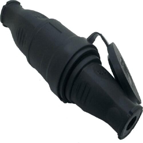 G5AB European Rubber Industrial Male & Female Plug Socket 16A 220V-250V 2P+E IP44 Waterproof Electric Power Connector