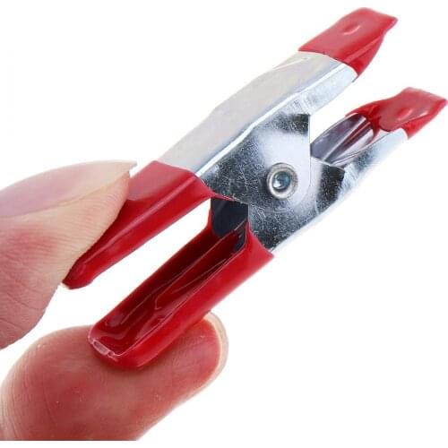 Brackets Clamps 2 Inch Multifunction Metal Sheet Spring Clamps Tent Clip with A-type and Surface Galvanized for Home Office Use