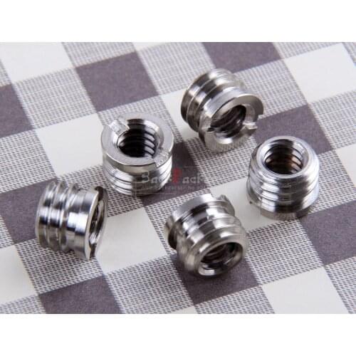 Wholesale 20pcs/Lot 1/4" to 3/8" Convert Adapter Screw for Camera Tripod Monopod Ballhead