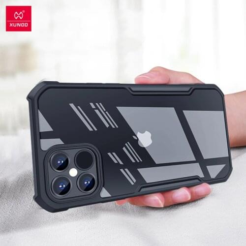 For iPhone 12 Mini 12 Pro Max Case ,Xundd Shockproof Case Transparent Case Protective Cover Thin Shell For iPhone12 Mini 5.4"