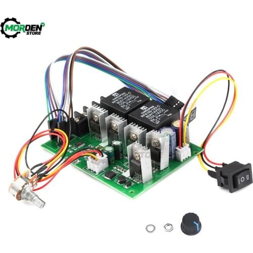 Adjustable Drive Module PWM Speed Controller DC Motor Digital Display DC10-55V 0~100% Input MAX 60A 12V 24V 36V 48V