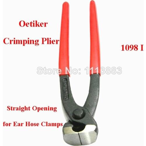 Oetiker Ear Crimping Plier Tools For Air Fuel O Clips Pipe Hose Clamps Pliers Crimpers Hand Tools 1098I