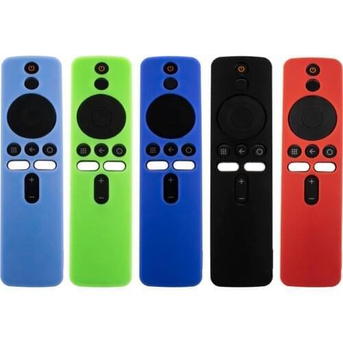 Silicone Protective Case For XIAOMI MI Box S Remote Shockproof Anti Lost Remote Cover Holder Skin Sleeve Protector Dropshipping