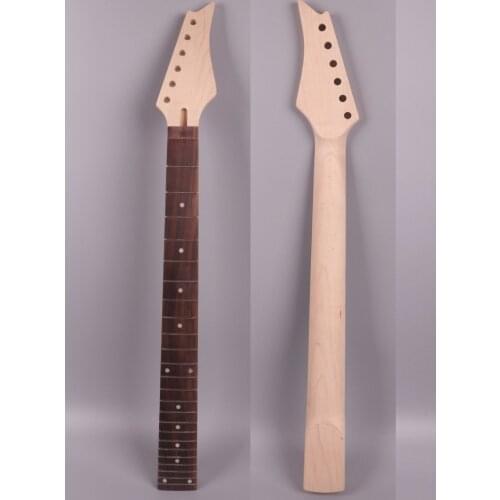 Guitar neck replacement 24 fret 25.5 inch guitar luthier IBA